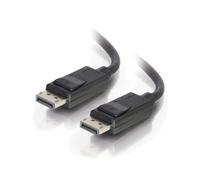 C2G Câble DisplayPort 54400, 0.91m, Noir, Connecteurs Mâle/Mâle, PVC, AWG 32, 73g