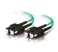 C2G Câble fibre optique 10 Go Base-SR et 10GBase-LRM SC/SC 10 Go LSZH duplex multimode 50/125 10 m