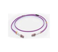 2m LC/LC OM4 LSZH Fibre Patch - Purple - Cordon de raccordement - LC multi-mode (M) pour LC multi-mode (M) - 2 m - 2 m - fibre optique - duplex - 50