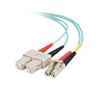 C2G Câble fibre optique 50/125 pour fibre optique 10 Go Base-SR et 10GBase-LRM LC/SC 10 Go LSZH duplex multimode 50/125 5 m