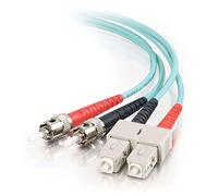 Câble réseau C2G SC-ST 10Gb 50-125 OM3 Duplex Multimode PVC Fiber Optic (LSZH) - 2m