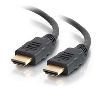 C2G Câble HDMI 4K 15 pieds avec Ethernet - Câble HDMI haute vitesse - M/M - Câble HDMI avec Ethernet - HDMI mâle pour HDMI mâle - 4.57 m - blindé - noir