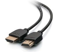 C2G Câble HDMI flexible haute vitesse de 0,6 m avec connecteurs à profil bas
