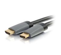 C2G Câble HDMI haut débit Select série Plus de 7,6 m avec Ethernet 4K 60 Hz - classé CL2 pour installation murale, 7,6 m, HDMI Type A (Standard), HDMI