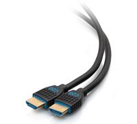 C2G Câble HDMI ultra flexible, haut débit, série de performance de 1,8 m - 4K 60 Hz encastrable dans le mur, certifié CMG (FT4), 1,83 m, HDMI Type A (