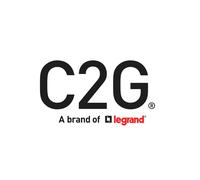 C2G Câble Réseau Cat6a 2m Blanc S/FTP (S-STP) RJ45 Mâle-Mâle, Contacts Or, 10GBase-T(X), ANSI/TIA-568-C.2