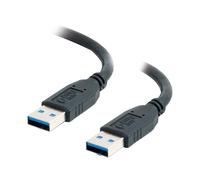 C2G - Câble USB - USB type A (M) pour USB type A (M) - USB 3.0 - 2 m - noir