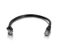 C2G / Cables to Go 03981 Cat6 Câble de raccordement réseau Ethernet Non blindé Noir (0,60 m)