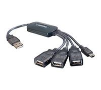 C2G/Cables to Go 27402 11in 4-Port USB 2.0 Hub Cable