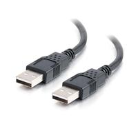 C2G /Cables to Go 28106 Câble USB 2.0 A mâle vers A mâle Noir 2 m