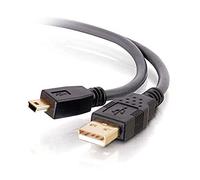 C2G/Cables to Go 29653 Ultima USB 2.0 A to Mini-B Cable, Charcoal (5 Meter)
