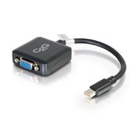 C2G/Cables to Go 54315 8 en Adaptateur Mini DisplayPort vers VGA - Convertisseur mâle vers Femelle Active Noir