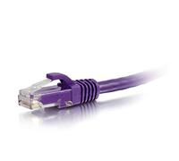 C2G / Cables To Go Legrand - Câble Ethernet C2G Cat6, câble de raccordement Cat6 Non blindé, sans accroc, câble de raccordement réseau Violet, 15,2 m, câble Ethernet UTP Anti-accroc, 1 pièce, C2G