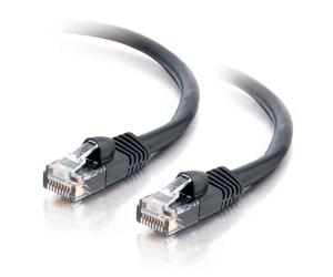 C2G Cat5E 350MHz Snagless Patch Cable 7m câble de réseau Noir U/UTP (UTP)