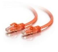 C2G Cat6 550MHz Snagless Patch Cable 0.5m câble de réseau Orange 0,5 m