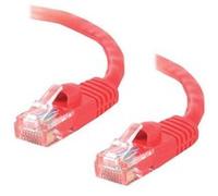 C2G Cat6 Booted Unshielded (UTP) Crossover Patch Cable - Câble inverseur - RJ-45 (M) pour RJ-45 (M) - 5 m - UTP - CAT 6 - moulé, sans crochet, bloqué - rouge G
