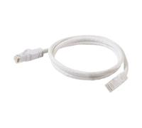C2G Cat6 Booted Unshielded (UTP) Network Patch Cable - Cordon de raccordement - RJ-45 (M) pour RJ-45 (M) - 5 m - UTP - CAT 6 - moulé, sans crochet, bloqué - blanc