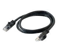 C2G Cat6 Booted Unshielded (UTP) Network Patch Cable - Cordon de raccordement - RJ-45 (M) pour RJ-45 (M) - 7 m - UTP - CAT 6 - moulé, sans crochet, bloqué - noir