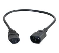 C2G Computer Power Cord Extension - Rallonge de câble d'alimentation - power IEC 60320 C13 pour IEC 60320 C14 - CA 250 V - 3 m