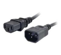 C2G Computer Power Cord Extension - Rallonge de câble d'alimentation - power IEC 60320 C13 pour IEC 60320 C14 - CA 250 V - 1 m G