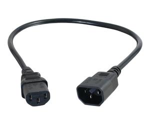 C2G Computer Power Cord Extension - Rallonge de câble d'alimentation - power IEC 60320 C13 pour IEC 60320 C14 - CA 250 V - 5 m