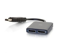 C2G Concentrateur MST DisplayPort[TM] 1.2 vers Double DisplayPort[TM]