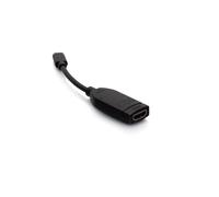 USB C to HDMI Adapter - USB C to HDMI Dongle - 4K 60Hz - M/M - Adaptateur vidéo - 24 pin USB-C mâle pour HDMI femelle - 16.4 cm - noir - support pour