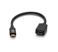 C2G Convertisseur adaptateur USB-C® Mâle vers USB-A femelle - USB 3.2 1ère Gén (5 Gbits/s)