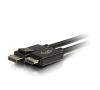 C2G DisplayPort mâle à mâle, avec Adaptateur Noir Noir - Noir 2 m