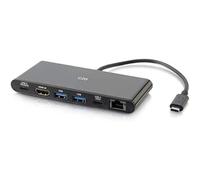 C2G Station d'accueil USB-C avec 4K HDMI, Ethernet, USB et alimentation électrique
