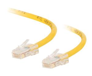 C2G Enhanced Cat5E 350MHz Assembled Patch Cable - Cordon de raccordement - RJ-45 (M) pour RJ-45 (M) - 30 m - CAT 5e - bloqué - jaune