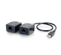 C2G Kit de dongle d'extension Over Cat5 Superbooster™ USB 1.1