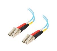 C2G LC-LC 10Gb 50/125 OM3 Duplex Multimode PVC Fiber Optic Cable (LSZH) - Câble réseau - LC multi-mode (M) pour LC multi-mode (M) - 1 m - fibre optique - duplex - 50 / 125 microns - OM3 - sans...