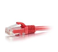 C2G Legrand 00955 Câble Ethernet Cat6a sans accroc et non blindé Rouge 15,2 cm