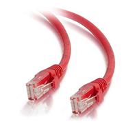 C2G LSZH-Câble réseau Ethernet RJ45 Haute Vitesse sans accroc UTP Rouge 5 m