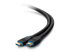 C2G Performance Series Câble HDMI Haute Vitesse de 6,1 m - 4K 60 Hz dans Le Mur, certifié CMG (FT4) - Parfait pour Les Jeux Haute résolution Xbox et PS5, Blu-Ray, DVD, Smart TV, Barre de Son et