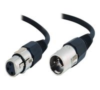 C2G Pro-Audio - Câble audio - XLR3 mâle pour XLR3 femelle - 5 m - câble à paires torsadées blindées et écrantées (SFTP)