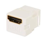 C2G Snap-In HDMI Keystone Insert Module - Prise modulaire - HDMI - blanc