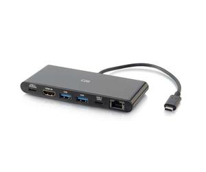 C2G Station d'accueil USB-C avec 4K HDMI, Ethernet, USB et alimentation électrique
