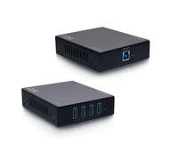 C2G Superbooster® Kit d'extension 4 Ports USB sur Cat6a - USB 3.2 Gen1 (5 Gbit/s)