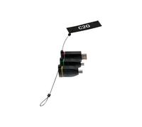 C2G Anneau adaptateur universel – Kit vidéo/audio – Connecteurs codés couleur – Noir – 4K