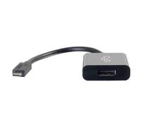 USB C to DisplayPort Adapter Converter - USB Type C to DisplayPort Black - Adaptateur vidéo externe - USB 3.1 - DisplayPort - noir