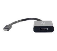 C2G USB C to DisplayPort Adapter Converter - USB Type C to DisplayPort Black - Adaptateur vidéo externe - USB 3.1 - DisplayPort - noir