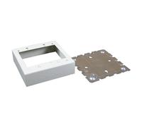 C2G WIREMOLD 700 DOUBLE GANG COMMUTATEUR ET RACCORD BOÎTE DE RÉCEPTACLE - systèmes de goulottes de câbles