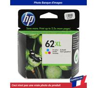 HP 62XL cartouche d'encre trois couleurs grande capacité authentique