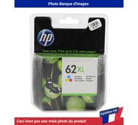 HP 62XL cartouche d'encre trois couleurs grande capacité authentique