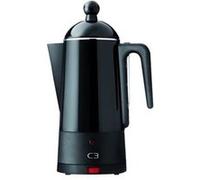 Bialetti Cafetière percolateur 30-30254 - design éco pour 2-6 tasses - Noir