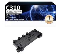 C310 Boîte de Toner Déchet Compatible, Remplacement de la Bouteille de Toner de Déchets, Travail pour Xerox C310 C310DNI C310DNIM C315 Imprimante,Black