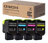C310 C315 Cartouche de Toner Compatible pour Xerox C310 C315 Xerox 006R04356 006R04357 006R04358 006R04359 Xerox C315 C315DNI C310 C310DNI C310D Imprimante laser NIM (C/M/Y/BK, lot de 4).[G113]