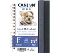 [C31200L007] CANSON Carnet de croquis ART BOOK Mixed Média Artist, A4